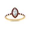 Load image into Gallery viewer, marquise-cut-ruby-halo-petite-engagement-ring-in-yellow-gold-FD8523MQRGRUDRANGLE3-NL-YG