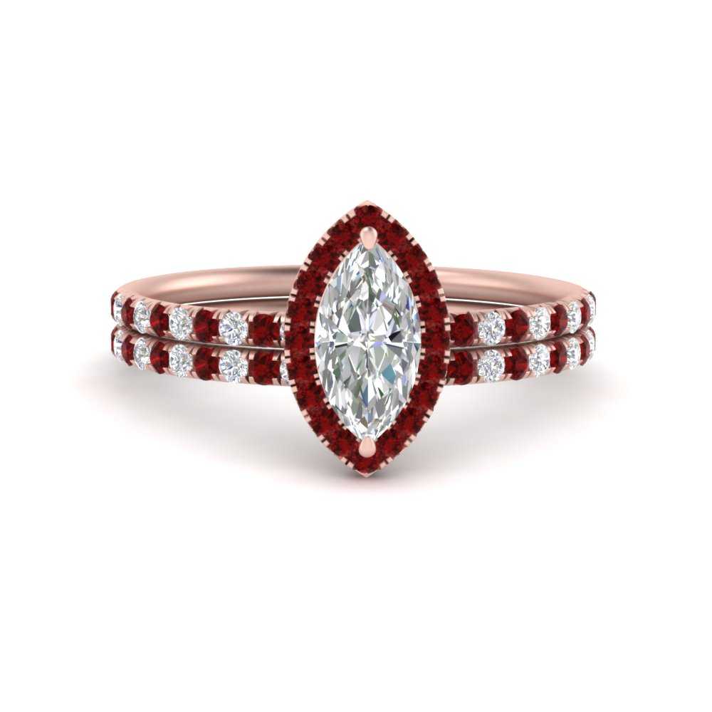 marquise-cut-ruby-halo-wedding-ring-set-in-rose-gold-FD8523MQGRUDR-NL-RG