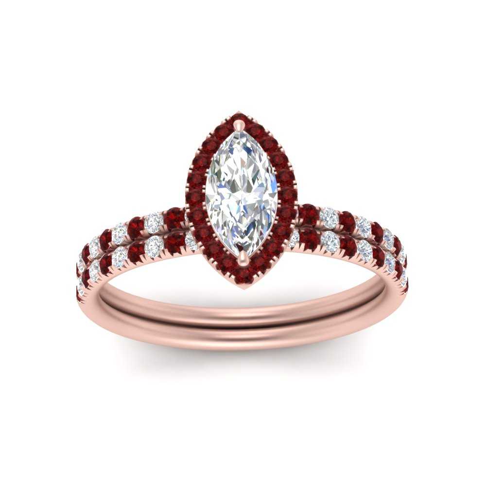 marquise-cut-ruby-halo-wedding-ring-set-in-rose-gold-FD8523MQGRUDR-NL-RG