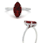 Load image into Gallery viewer, marquise-cut-ruby-hidden-halo-engagement-ring-in-white-gold-FD9788MQRGRUDR-NL-WG.jpg
