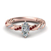 Load image into Gallery viewer, marquise-cut-ruby-twisted-vine-engagement-ring-in-rose-gold-FD9127MQRGRUDR-NL-RG