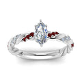 Thumbnail 23 - marquise-cut-ruby-twisted-vine-engagement-ring-in-white-gold-FD9127MQRGRUDRANGLE5-NL-WG