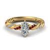 Load image into Gallery viewer, marquise-cut-ruby-twisted-vine-engagement-ring-in-yellow-gold-FD9127MQRGRUDR-NL-YG