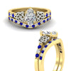 Load image into Gallery viewer, marquise-cut-sapphire-channel-band-celtic-bridal-set-in-yellow-gold-fdens2255mqgsablangle3-nl-yg-ws2.jpg