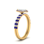 Load image into Gallery viewer, marquise-cut-sapphire-halo-wedding-ring-set-in-yellow-gold-FD8523MQGSABL-NL-YG