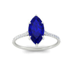Load image into Gallery viewer, marquise-cut-sapphire-hidden-halo-engagement-ring-in-white-gold-FD9788MQRGSABL-NL-WG.jpg
