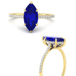 Load image into Gallery viewer, marquise-cut-sapphire-hidden-halo-engagement-ring-in-yellow-gold-FD9788MQRGSABL-NL-YG.jpg
