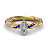 Load image into Gallery viewer, marquise-cut-sapphire-twisted-vine-engagement-ring-in-yellow-gold-FD9127MQRGSABL-NL-YG