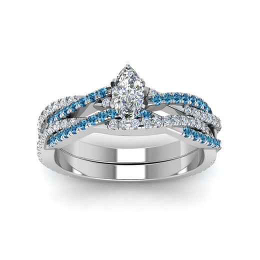marquise-cut-simple-diamond-twisted-vine-bridal-ring-sets-with-ice-blue-topaz-in-18K-white-gold-FD8233MQGICBLTO-NL-WG