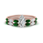 Load image into Gallery viewer, marquise-cut-single-prong-marquise-emerald-engagement-ring-and-band-in-FD9939MQGEMGR-NL-RG
