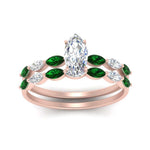 Load image into Gallery viewer, marquise-cut-single-prong-marquise-emerald-engagement-ring-and-band-in-FD9939MQGEMGR-NL-RG
