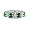 Load image into Gallery viewer, marquise-cut-single-prong-marquise-emerald-engagement-ring-and-band-in-FD9939MQGEMGR-NL-WG