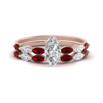 Load image into Gallery viewer, marquise-cut-single-prong-marquise-ruby-engagement-ring-and-band-in-FD9939MQGRUDR-NL-RG
