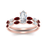 Load image into Gallery viewer, marquise-cut-single-prong-marquise-ruby-engagement-ring-and-band-in-FD9939MQGRUDR-NL-RG
