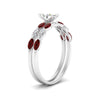Load image into Gallery viewer, marquise-cut-single-prong-marquise-ruby-engagement-ring-and-band-in-FD9939MQGRUDR-NL-WG