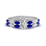Load image into Gallery viewer, marquise-cut-single-prong-marquise-sapphire-engagement-ring-and-band-in-FD9939MQGSABL-NL-WG
