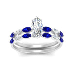Load image into Gallery viewer, marquise-cut-single-prong-marquise-sapphire-engagement-ring-and-band-in-FD9939MQGSABL-NL-WG
