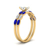 Load image into Gallery viewer, marquise-cut-single-prong-marquise-sapphire-engagement-ring-and-band-in-FD9939MQGSABL-NL-YG