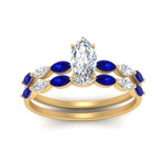 Load image into Gallery viewer, marquise-cut-single-prong-marquise-sapphire-engagement-ring-and-band-in-FD9939MQGSABL-NL-YG
