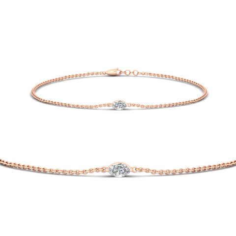 marquise-cut-solitaire-diamond-chain-bracelet-in-rose-gold-fdbrc8656mq-0-30-nl-rg