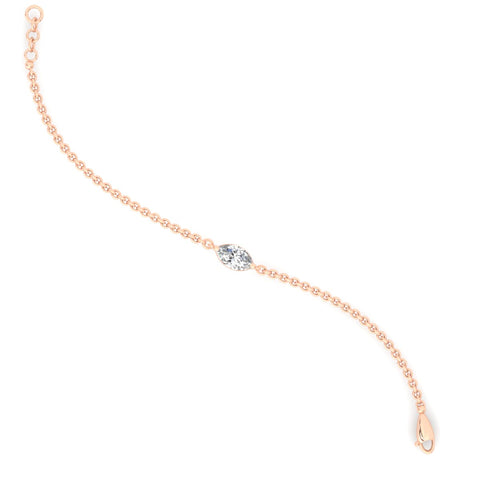 marquise-cut-solitaire-diamond-chain-bracelet-in-rose-gold-fdbrc8656mqangle4-0-30-nl-rg