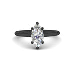 Load image into Gallery viewer, marquise-cut-stunning-solitaire-diamond-ring-in-black-gold-FD11296MQR-NL-BG