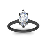 Load image into Gallery viewer, marquise-cut-stunning-solitaire-diamond-ring-in-black-gold-FD11296MQRANGLE5-NL-BG