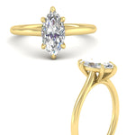 Load image into Gallery viewer, marquise-cut-stunning-solitaire-diamond-ring-in-yellow-gold-FD11296MQRANGLE3-NL-YG