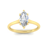 Load image into Gallery viewer, marquise-cut-stunning-solitaire-diamond-ring-in-yellow-gold-FD11296MQRANGLE5-NL-YG