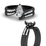 Load image into Gallery viewer, marquise-cut-swirl-channel-diamond-bridal-black-set-in-black-gold-FDENS4028MQ-NL-BG.jpg
