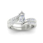 Load image into Gallery viewer, marquise-cut-swirl-channel-diamond-bridal-set-in-white-gold-FDENS4028MQ-NL-WG.jpg

