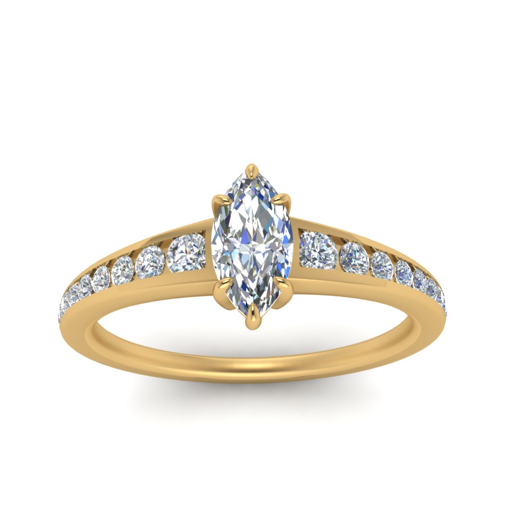 marquise-cut-swirl-engraved-channel-accent-diamond-engagement-ring-in-FD122866MQR-NL-YG