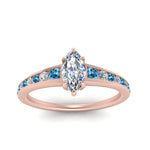 Load image into Gallery viewer, marquise-cut-swirl-engraved-channel-accent-diamond-engagement-ring-with-blue-topaz-in-FD122866MQRGICBLTO-NL-RG
