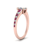 Load image into Gallery viewer, marquise-cut-swirl-engraved-channel-accent-diamond-engagement-ring-with-pink-sapphire-in-FD122866MQRGSADRPI-NL-RG
