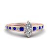 Load image into Gallery viewer, marquise-cut-swirl-engraved-channel-accent-diamond-engagement-ring-with-sapphire-in-FD122866MQRGSABL-NL-RG