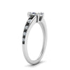 Load image into Gallery viewer, marquise-cut-swirl-engraved-channel-accent-engagement-ring-with-black-diamond-in-FD122866MQRGBLACK-NL-WG