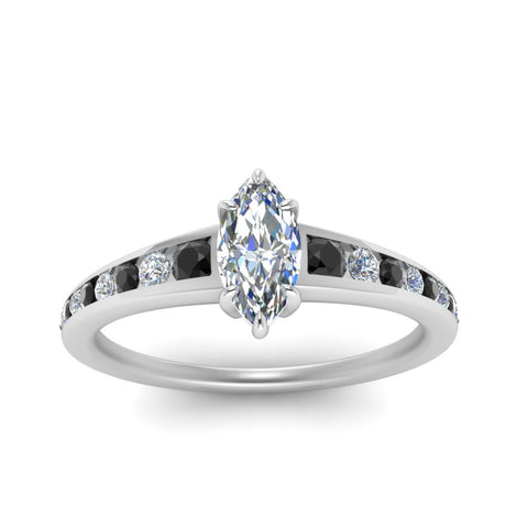marquise-cut-swirl-engraved-channel-accent-engagement-ring-with-black-diamond-in-FD122866MQRGBLACK-NL-WG