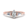 Load image into Gallery viewer, marquise-cut-tapered-baguette-lab-grown-three-stone-ring-in-rose-gold-FDENS100MQR-NL-RG