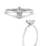 Load image into Gallery viewer, marquise-cut-thin-classic-solitaire-engagement-ring-in-white-gold-fdens9358mqrangle3-nl-wg
