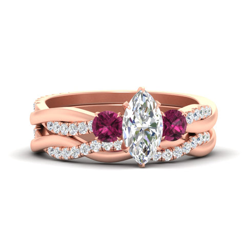 marquise-cut-three-stone-twisted-pink-sapphire-wedding-band-in-rose-gold-fdens3301mqgsadrpisleep-nl-rg.jpg
