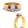 Thumbnail 30 - marquise-cut-three-stone-twisted-pink-sapphire-wedding-band-in-yellow-gold-fdens3301mqgsadrpiangle3-nl-yg.jpg