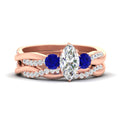 Thumbnail 21 - marquise-cut-three-stone-twisted-sapphire-wedding-band-in-rose-gold-fdens3301mqgsablsleep-nl-rg.jpg