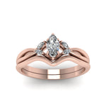 Load image into Gallery viewer, marquise-cut-twisted-diamond-ring-with-matching-curved-band-in-14K-rose-gold-FD8300MQ-NL-RG.jpg
