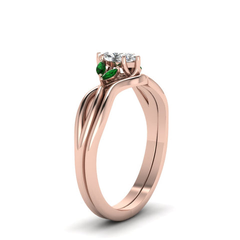 marquise-cut-twisted-diamond-ring-with-matching-curved-band-with-emerald-in-14K-rose-gold-FD8300MQGEMGR-NL-RG.jpg