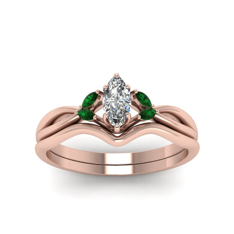 marquise-cut-twisted-diamond-ring-with-matching-curved-band-with-emerald-in-14K-rose-gold-FD8300MQGEMGR-NL-RG.jpg