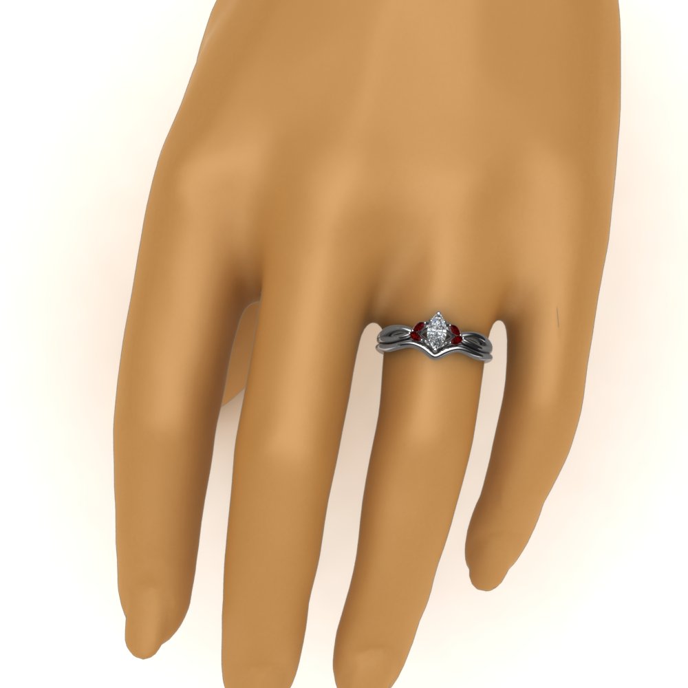 marquise-cut-twisted-diamond-ring-with-matching-curved-band-with-ruby-in-14K-white-gold-FD8300MQGRUDR-NL-WG.jpg