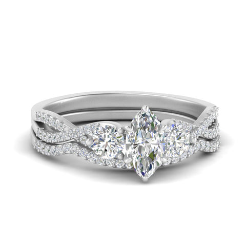 marquise-cut-twisted-floral-prong-diamond-wedding-set-in-white-gold-FD10257MQ-NL-WG?v=1756360005