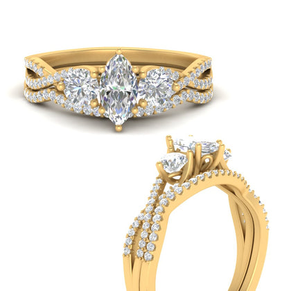 marquise-cut-twisted-floral-prong-diamond-wedding-set-in-yellow-gold-FD10257MQ-ANGLE3-NL-YG?v=1756360005