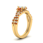 Load image into Gallery viewer, marquise-cut-twisted-floral-prong-orange-sapphire-wedding-set-in-yellow-gold-FD10257MQGSAOR-ANGLE2-NL-YG_4f272107-c3bb-46c5-8d69-6a65aa2a3e18?v=1756360137
