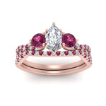 Load image into Gallery viewer, marquise-cut-twisted-floral-prong-pink-sapphire-wedding-set-in-rose-gold-FD10257MQGSADRPI-ANGLE5-NL-RG_3ed1be0f-49cf-4c70-8b07-0188e7eebc76?v=1756360138
